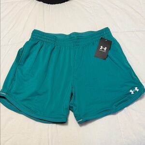 Under Armour Women's Aqua Athletic Shorts